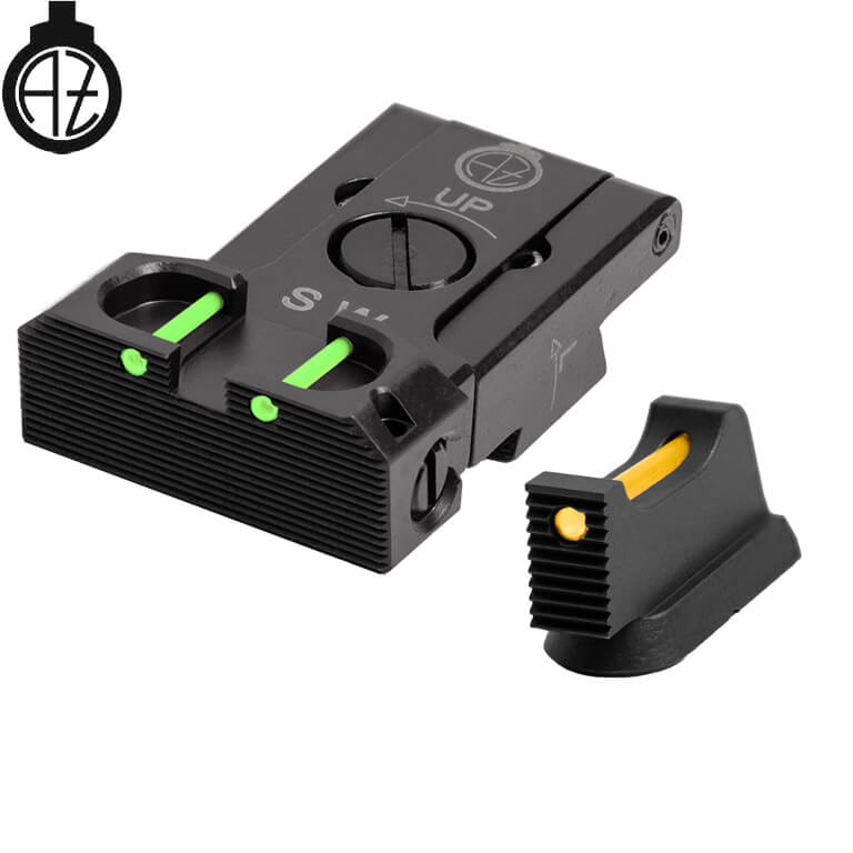 CZ Shadow 2, CZ 75 SP-01 Shadow adjustable sights with fiber optics | type B Optics Spot