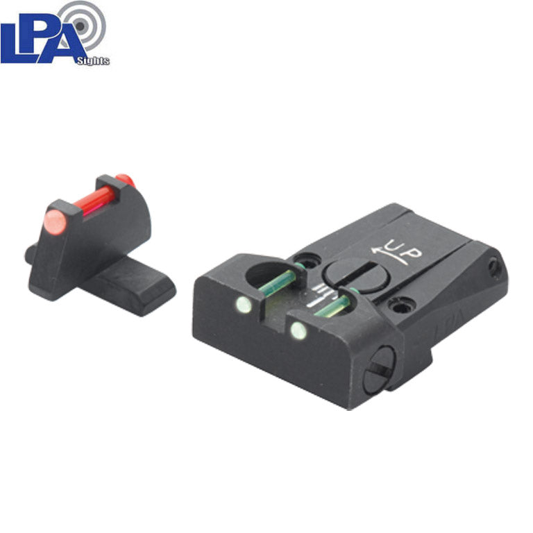 Sig Sauer P229, P320 adjustable sight set with fiber optics LPA
