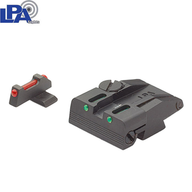 Beretta PX4 adjustable sight set with fiber optics LPA