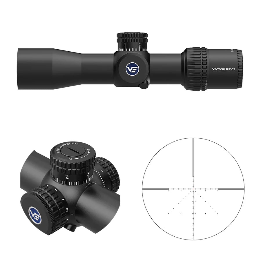 Vector Optics Veyron 2-8x32IR compact rifle scope Vector Optics