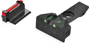 Ruger GP100 adjustable sights | fiber optic