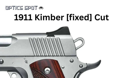1911 [Kimber Fixed Cut] red dot mount | type S [RMSc DPP K-series footprint]