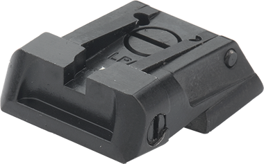 1911 [Novak Cut] adjustable rear sight | blackened