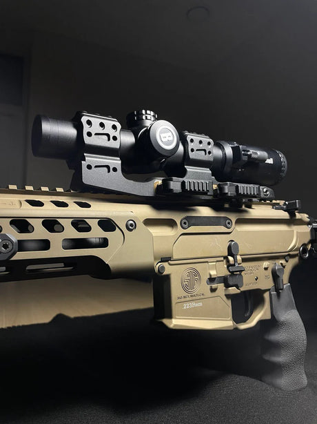 34mm scope mount cantilever | Picatinny QD Ergo base - Medium