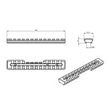 Brno ZKM 452 picatinny rail [11mm] JK-N