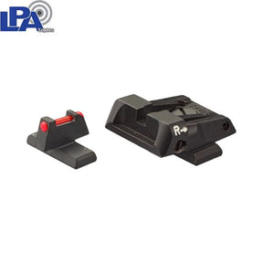 Beretta APX adjustable sights | with fiber optics