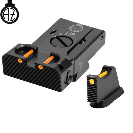 CZ 75B CZ P-01 CZ 75 SP-01 adjustable sights with fiber optics | type B