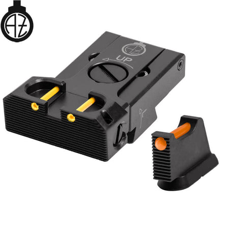 CZ 75B CZ P-01 CZ 75 SP-01 adjustable sights with fiber optics | type B