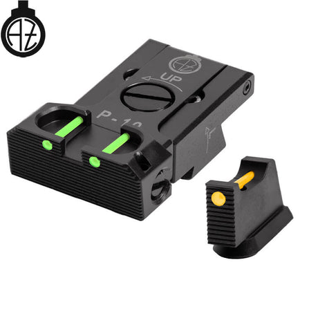 CZ P-10 adjustable sights with fiber optics | type B