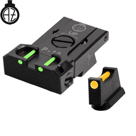 CZ P-10 adjustable sights with fiber optics | type B
