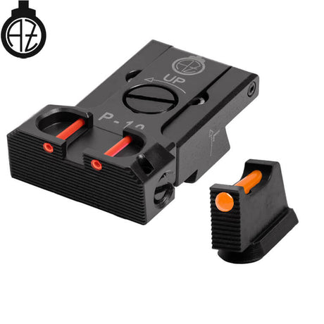 CZ P-10 adjustable sights with fiber optics | type B