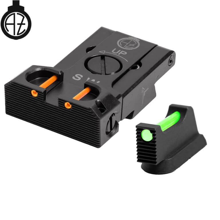 CZ Shadow 2, CZ 75 SP-01 Shadow adjustable sights with fiber optics | type B Optics Spot