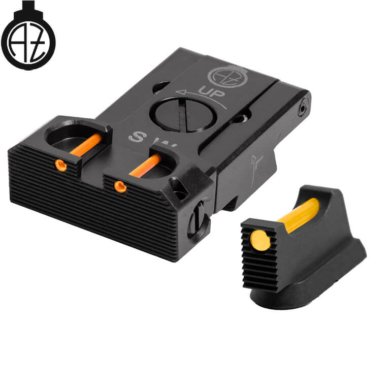 CZ Shadow 2, CZ 75 SP-01 Shadow adjustable sights with fiber optics | type B Optics Spot
