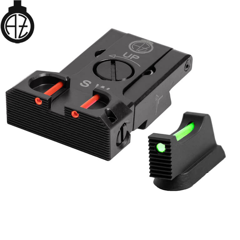 CZ Shadow 2, CZ 75 SP-01 Shadow adjustable sights with fiber optics | type B Optics Spot