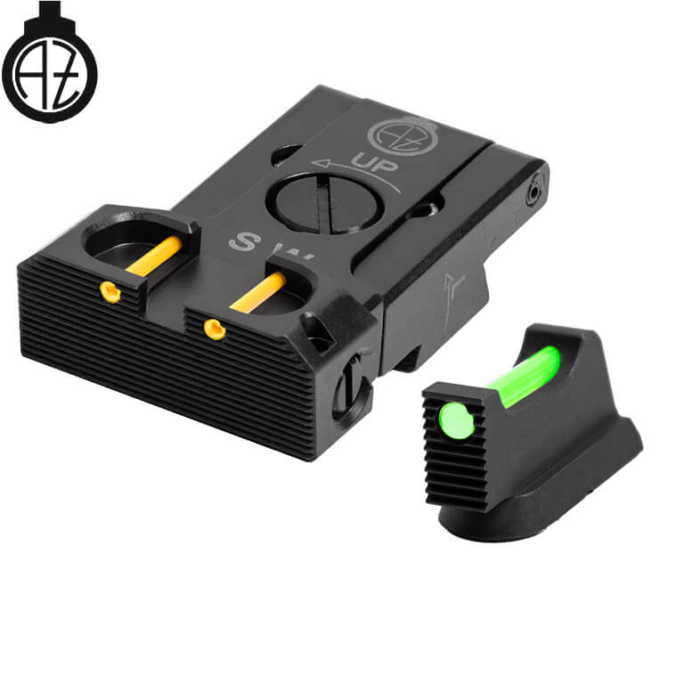 CZ Shadow 2, CZ 75 SP-01 Shadow adjustable sights with fiber optics | type B Optics Spot