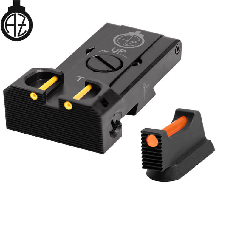 CZ TS 2 CZ TS 1 & CZ Shadow 2 Target adjustable sights with fiber optic | type B