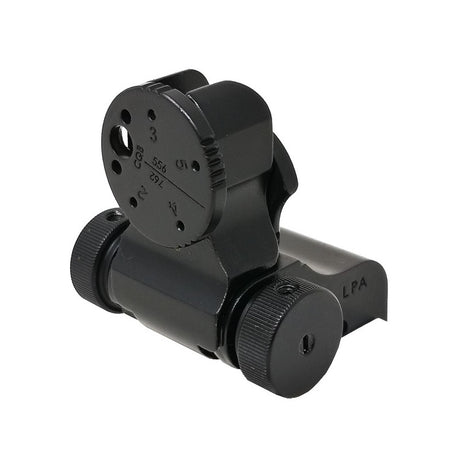Folding adjustable sights for Picatinny base [AR-15 M4 & other] | with fiber optics