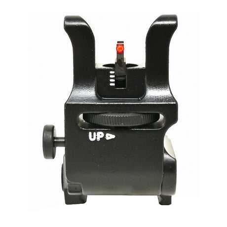 Folding adjustable sights for Picatinny base [AR-15 M4 & other] | with fiber optics