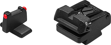 HK VP9 OR & HS SFP9 OR adjustable sight set | with fiber optics type A