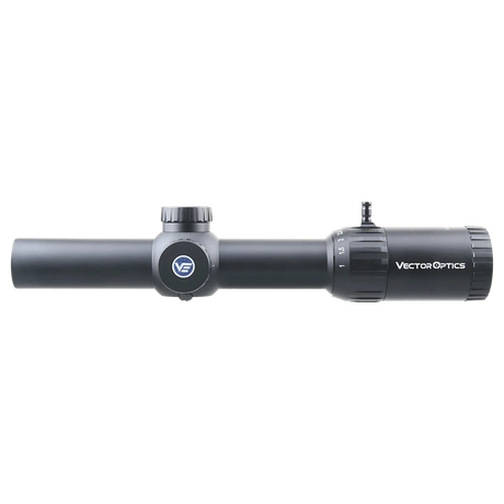 Vector Optics Constantine 1-10x24 Fiber Center Dot riflescope