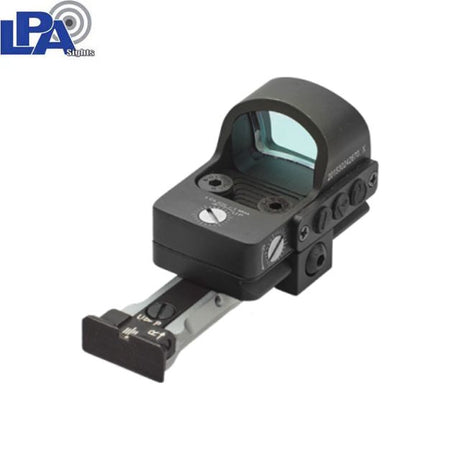S&W revolver [686 629 19 66 586 & other] red dot ready adjustable sights [spring-front sight] | with fiber optics