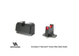 Sig Sauer P220, P226, P229, P320 & P365 Optics Ready tall sport sights with fiber optics