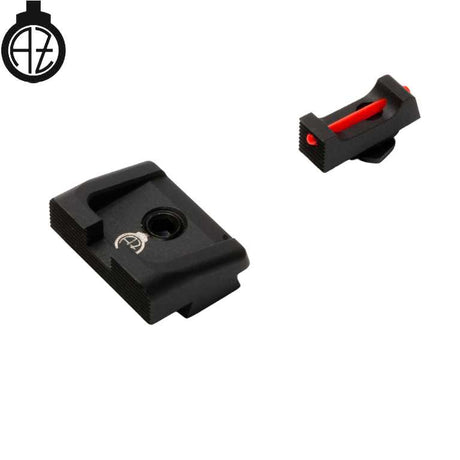 Sights for Glock [G17 G19 G26 & other] with fiber optics | type