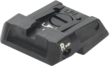 Tanfoglio Force, Combat & Compact adjustable rear sight | blackened