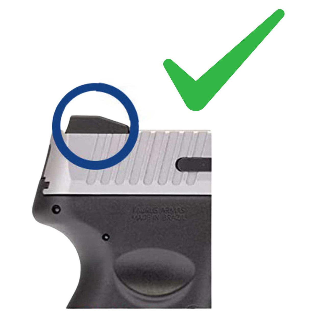 Taurus G3, G2S, G2C, TX22 red dot mount | type S