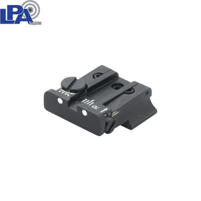 Walther [PPQ P99 Creed PPX & PPS] adjustable rear sight | with white dots