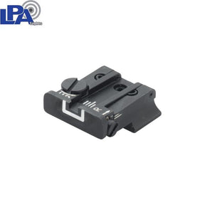 Walther [PPQ P99 Creed PPX & PPS] adjustable rear sight | with white lines