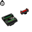 Walther PDP low sights with fiber optics | type B