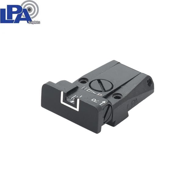 Walther Q5 Match SF, Q4 SF OR fully adjustable rear sight | with white lines
