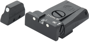 Beretta [92 96 98 M9A1] adjustable sights | white dots