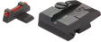 Beretta PX4 adjustable sights | fiber optic