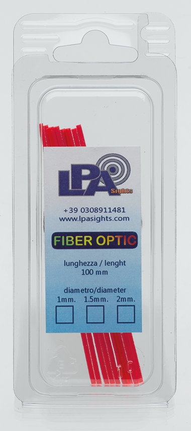 Fiber optic replacement rod | 1.0mm [red]