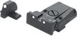 FN 502 adjustable sights | white dots