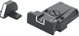 FN 502 adjustable sights | white lines