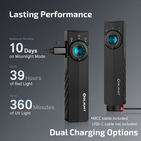 Olight ArkPro Lite | flat 3-in-1 EDC flashlight | 1 200 lm