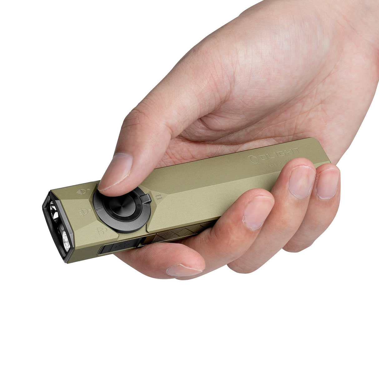 Olight ArkPro Ultra | flat 4-in-1 EDC flashlight | 1.700 lm - Olive Green