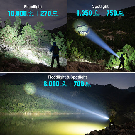 Olight Marauder 2 Mini | powerfull rechargeable flashlight | 10 000 lm