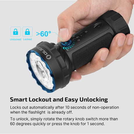 Olight Marauder 2 Mini | powerfull rechargeable flashlight | 10 000 lm