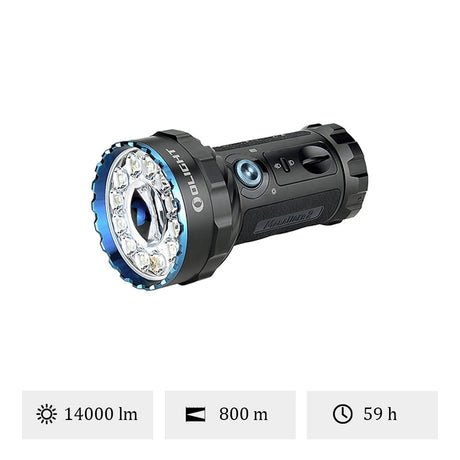 Olight Marauder 2 | ultra powerfull rechargeable flashlight | 14 000 lm