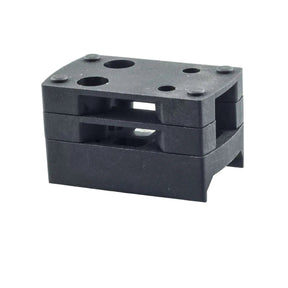 Picatinny red dot mount with triple height spacers | Shield RMSc footprint