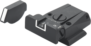 Ruger P85 & P89 adjustable sights | white lines