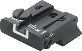 Smith & Wesson [Cal. 10 Cal. 45 3rd Gen] adjustable rear sight | white lines