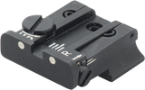 Smith & Wesson [Cal. 9 Cal. 40 3rd Gen & 1911E Cal. 45] adjustable rear sight | white dots