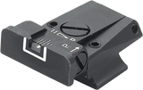 Smith & Wesson [Cal. 9 Cal. 40 3rd Gen & 1911E Cal. 45] adjustable rear sight | white lines