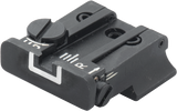 Smith & Wesson [Cal. 9 Cal. 40 3rd Gen & 1911E Cal. 45] adjustable rear sight | white lines