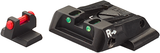 Smith & Wesson M&P adjustable sights | fiber optic